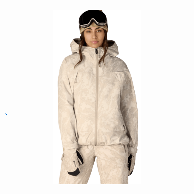 686 - WOMENS SMARTY 3-IN-1 FRAMEWORK 3L JACKET - LIMESTONE SCRATCH CAMO - 26/27