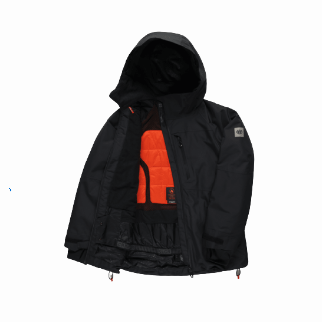 686 - WOMENS HYDRA THERMAGRAPH JACKET - BLACK - 26/27