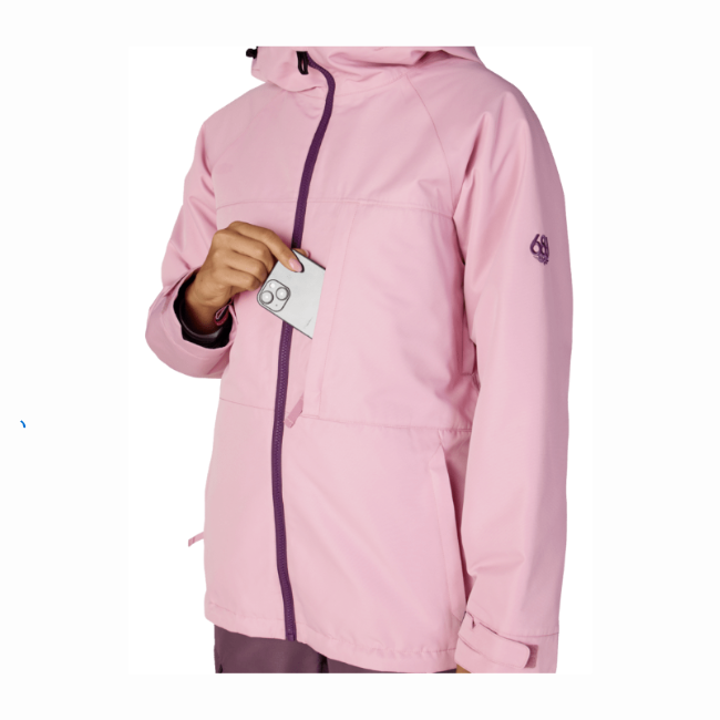 686 - WOMENS ATHENA INSULATED JACKET - SMOKEY LILIAC - 26/27
