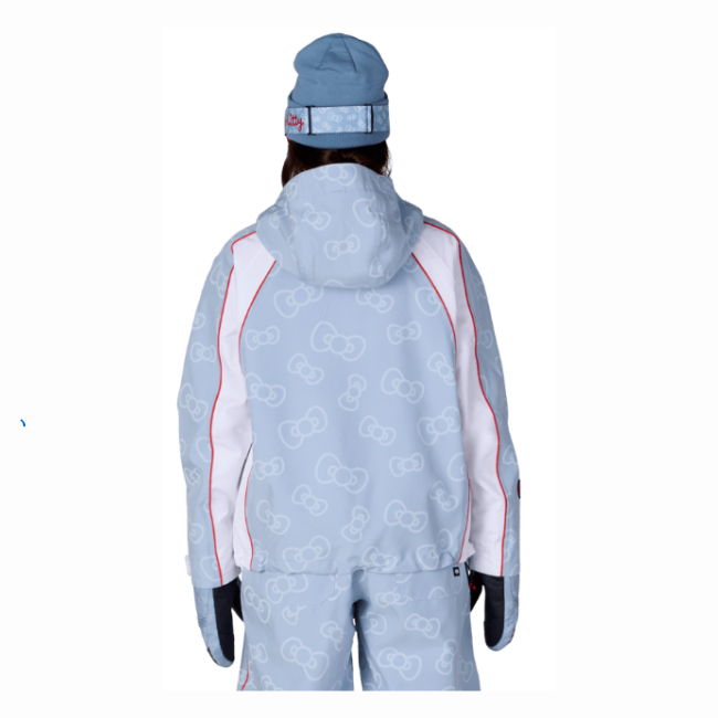 686 - WOMENS HELLO  KITTY LIL BOW JACKET - DENIM - 26/27