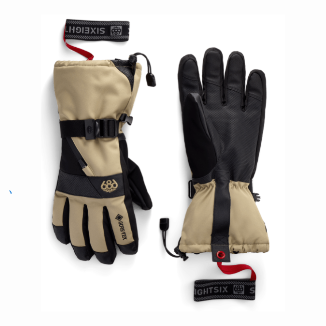 686 - MENS GORE-TEX SMARTY GAUNTLET GLOVE - KHAKI - 26/27