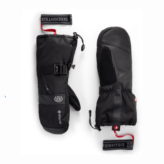686 - MENS SMARTY GUANTLET MITT - BLACK - 26/27