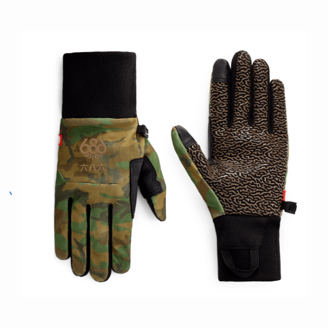 686 - MENS HOLD UP PIPE GLOVE - CAMO - 26/27