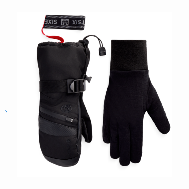 686 - WOMENS GORE-TEX SMARTY GAUNTLET MITT - BLACK - 26/27