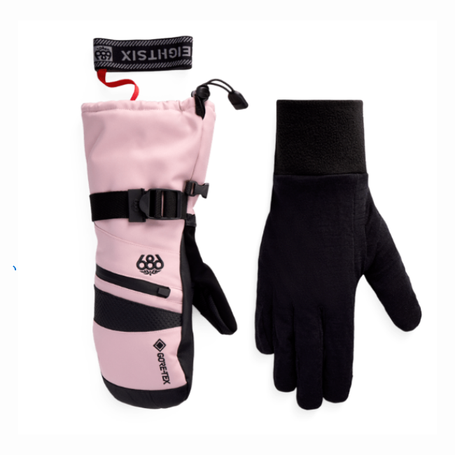 686 - WOMENS GORE-TEX SMARTY GAUNTLET MITT - SMOKEY LILIAC - 26/27