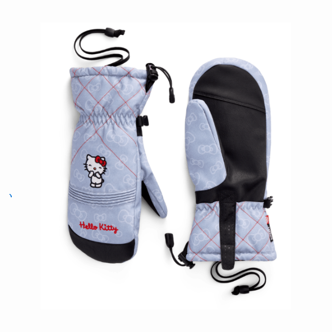 686 - WOMENS JUBILEE MITT - HELLO KITTY DENIM - 26/27