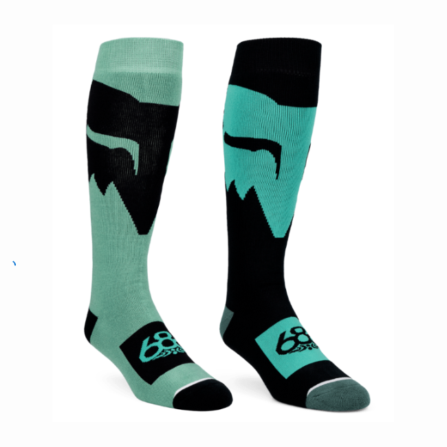 686 - MENS FOX RACING SOCKS - 2-PACK - FOX PALE FIRN -