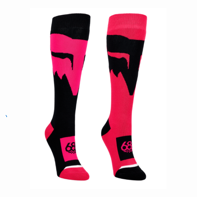 686 - WOMENS FOX RACING SOCKS 2PACK -ASSORTED-
