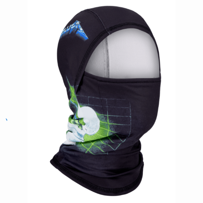 686 - HURRA HINGED BALACLAVA - METALLICA BLACK - 26/27