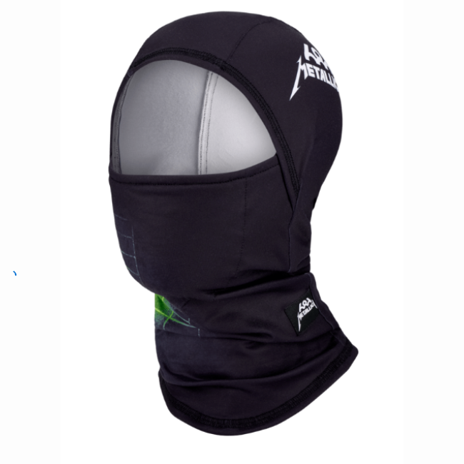 686 - HURRA HINGED BALACLAVA - METALLICA BLACK - 26/27