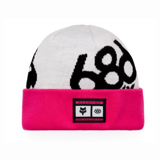 686 - FOX RACING CUFF BEANIE - FOX WHITE -