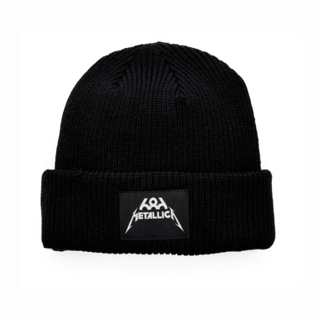 686 - METALLICA CUFF BEANIE - BLACK -
