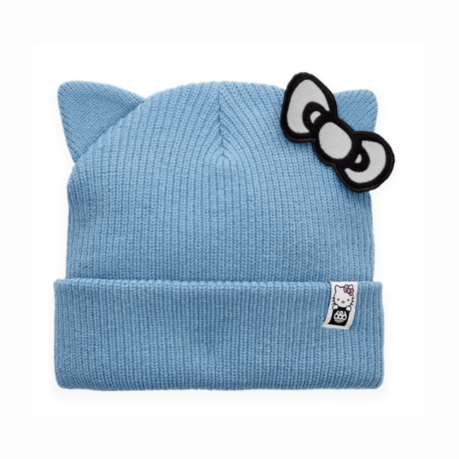 686 - WOMENS HELLO KITTY BEANIE - BLUE -