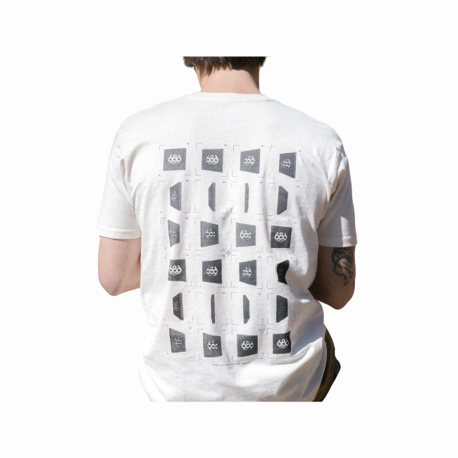 686 - AUTHENTIC TSHIRT - VINTAGE WHITE -