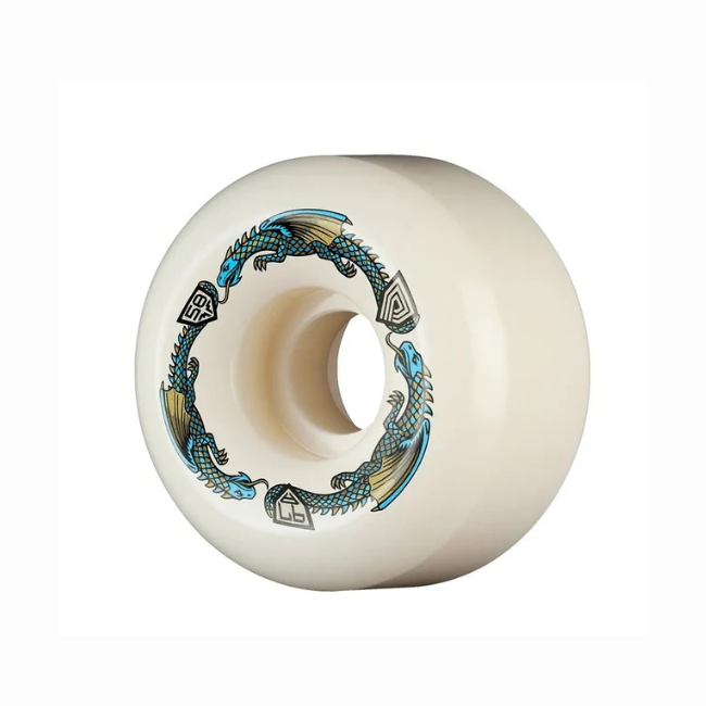 POWELL PERALTA - DRAGON FORMULA WHEELS RB2 97A BLUE (58MM X 33MM)
