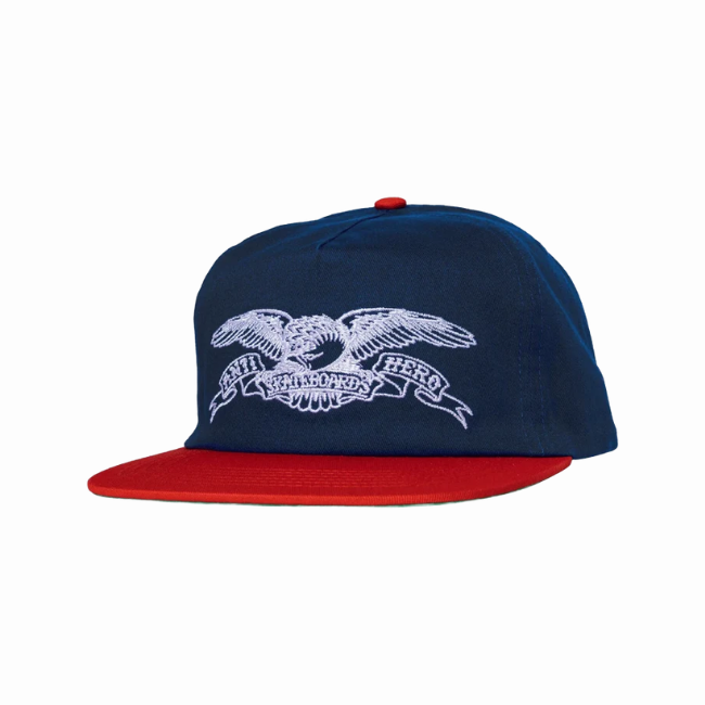ANTIHERO - BASIC EAGLE SNAPBACK - NAVY/RED -