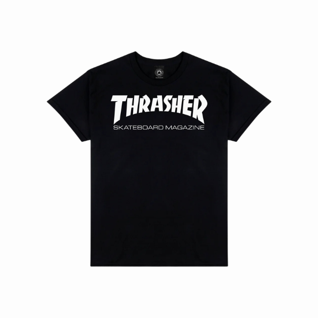 THRASHER - SKATE MAG T-SHIRT - BLACK -
