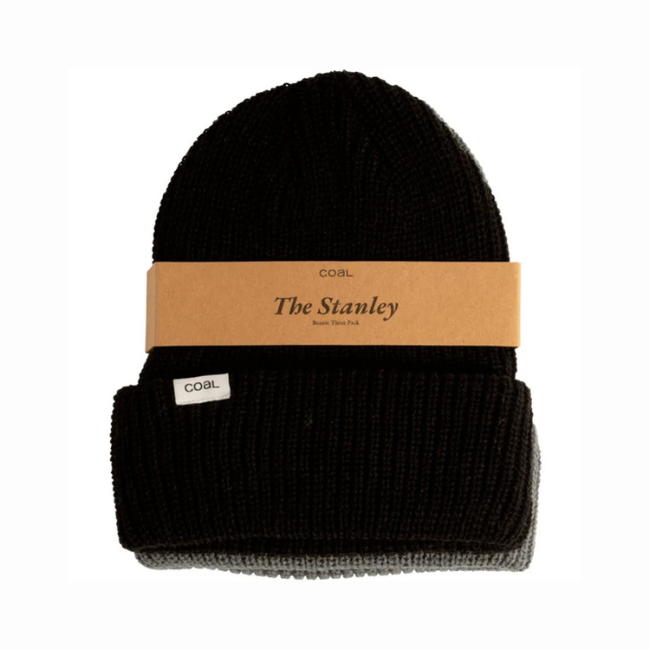 COAL - STANLEY 3-PACK - BLACK/STORM/BONE - OSFM