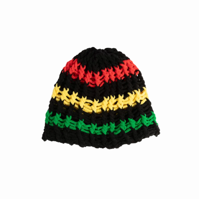 COAL - LAMPSHADE MID SIZE - BLACK/RASTA - OSFM