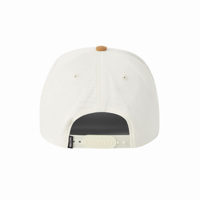 BRIXTON - STRATTON SNAPBACK - OFF WHITE/ CARAMEL -