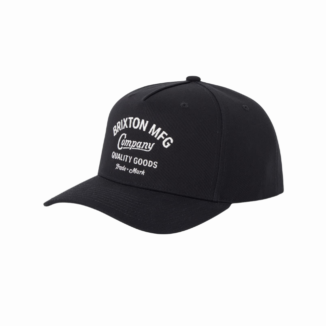 BRIXTON - STRATTON SNAPBACK - BLACK -