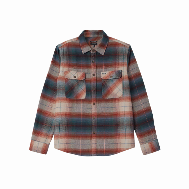BRIXTON - BOWERY FLANNEL - MULTI SHADOW -