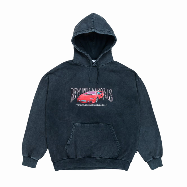 BEYOND MEDALS - PREMIUM HOODIE - BLACK -