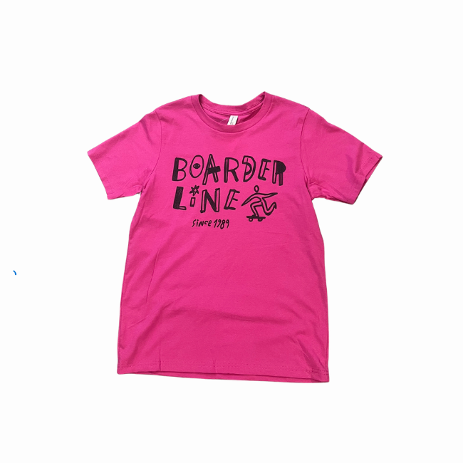 BOARDERLINE - YOUTH TEE - LAVENDER -