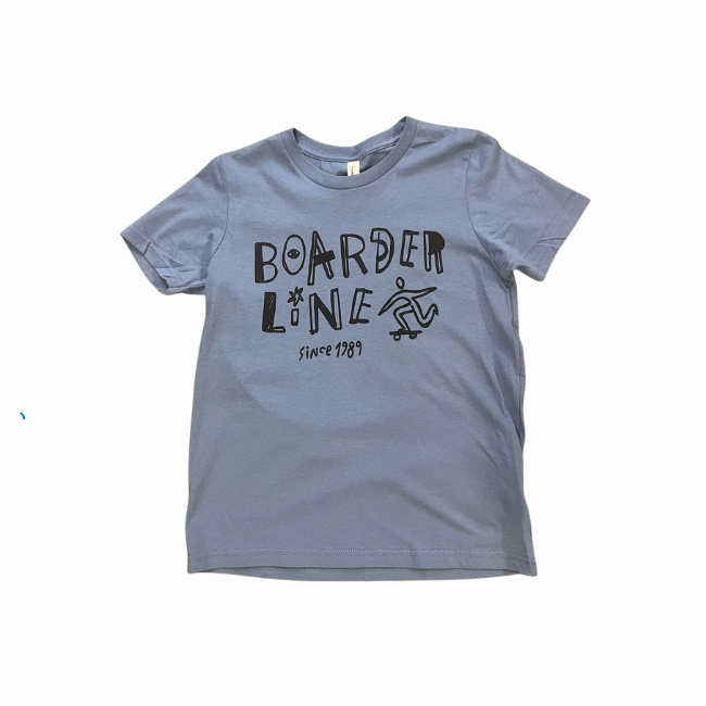 BOARDERLINE - YOUTH TEE - BERRY -