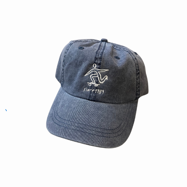 BOARDERLINE - "SINCE 1987" HAT - PIGMENT DYED NAVY -