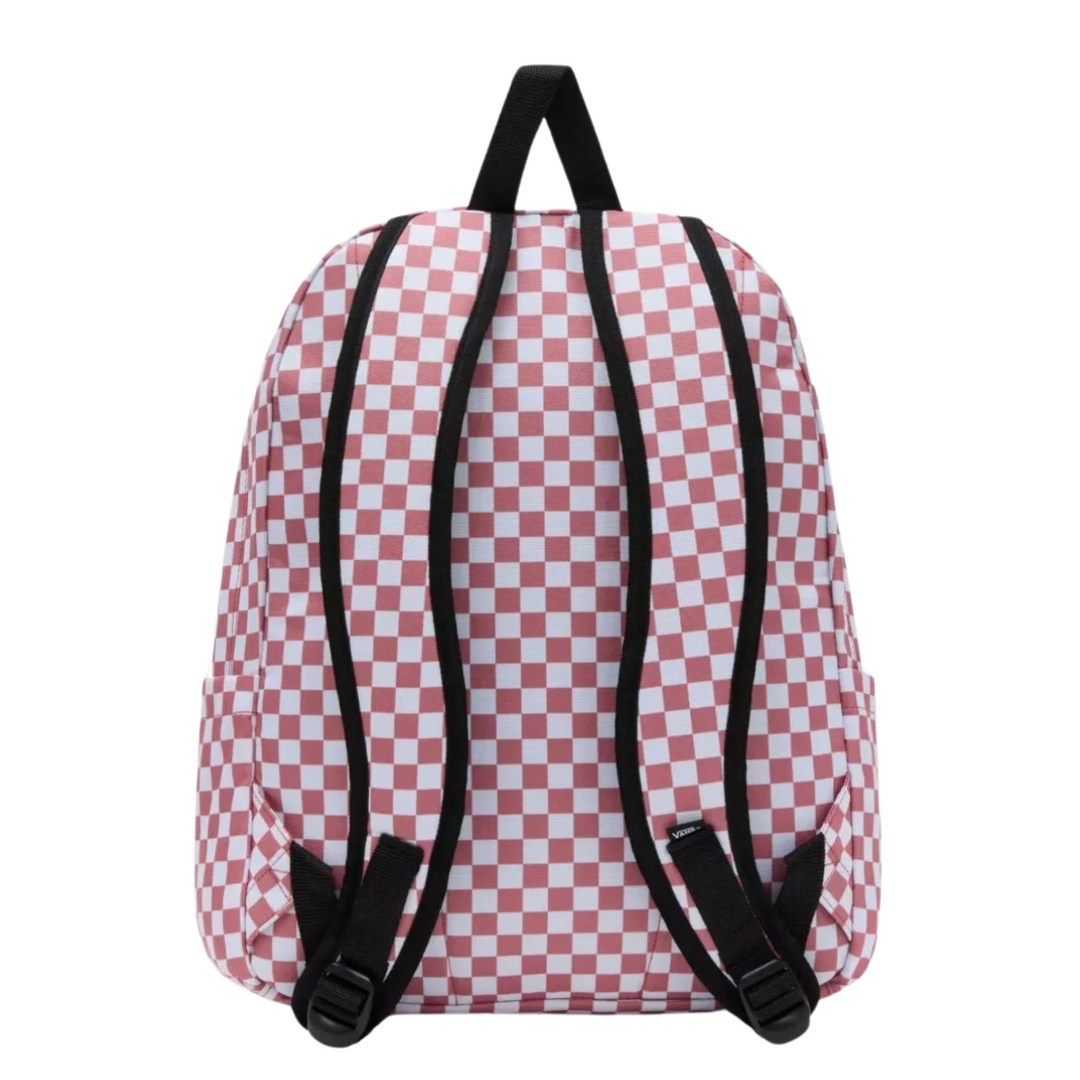 VANS - OLD SKOOL CHECK BACKPACK - WITHERED ROSE – Boarderline Skateshop