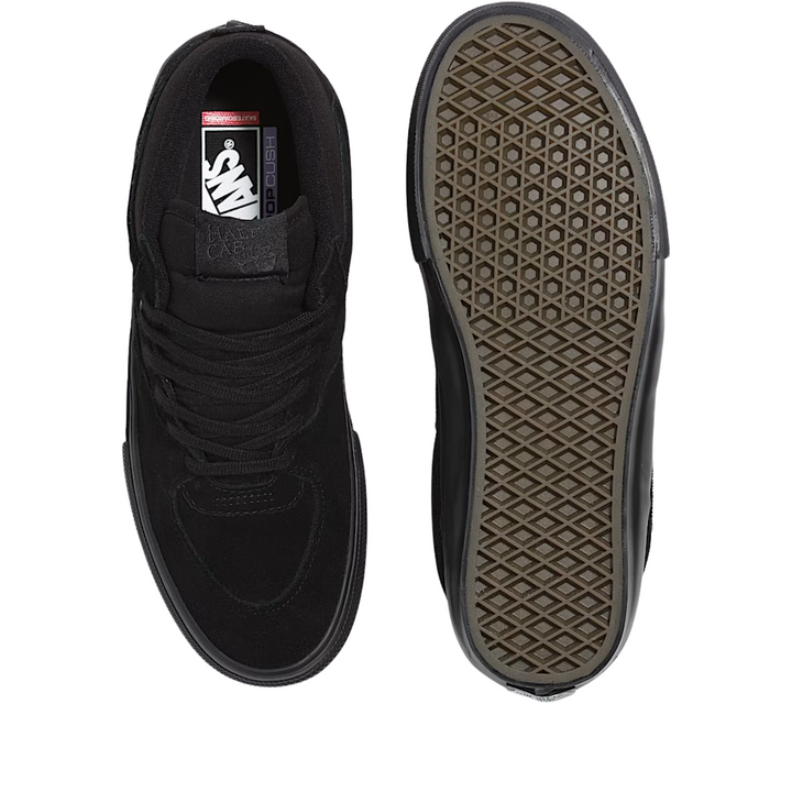 VANS - HALF-CAB-SKATE - BLK/BLK -
