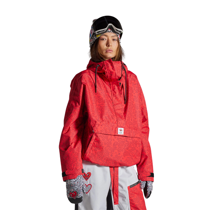 686 - WOMENS OUTLINE ANORAK HARING -