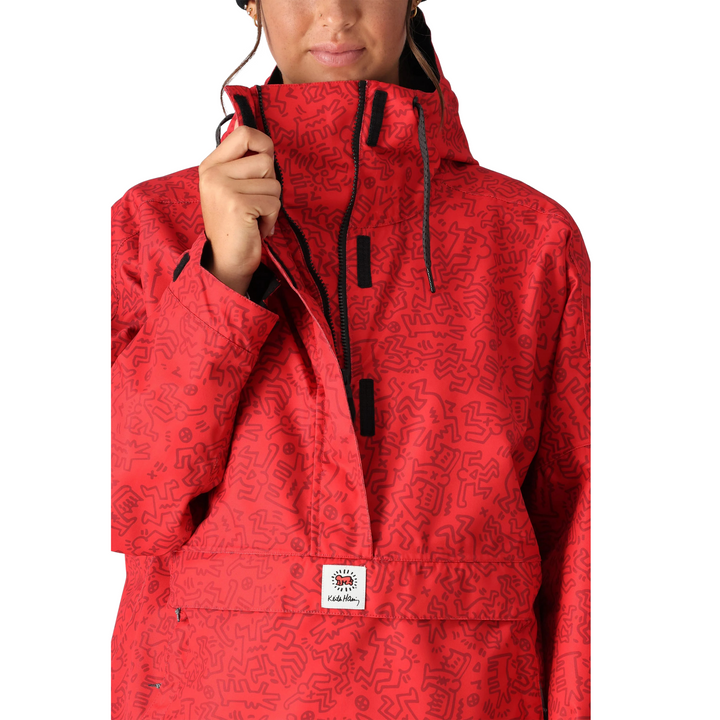 686 - WOMENS OUTLINE ANORAK HARING -