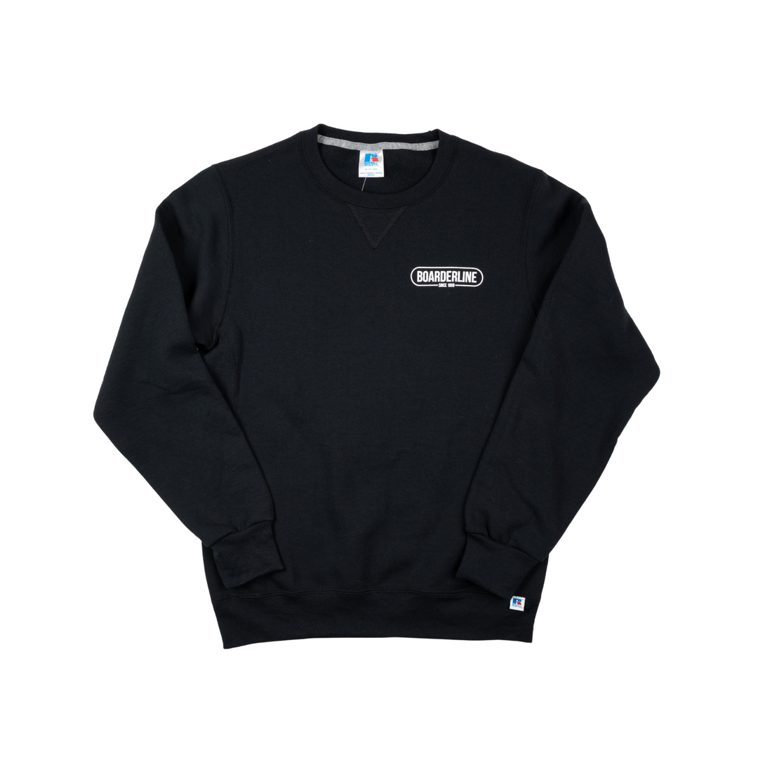 BOARDERLINE - SKATE SHOP DAY SKELETON CREW - BLK
