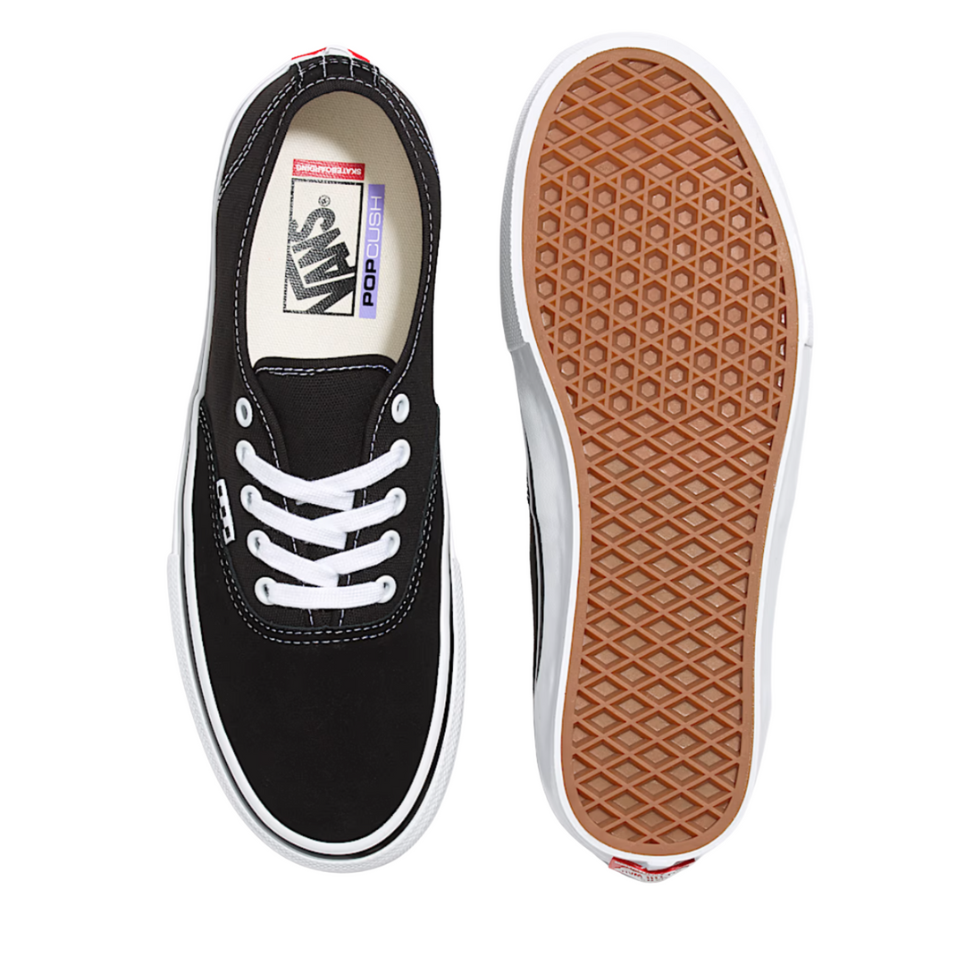 VANS - AUTHENTIC SKATE - BLK/WHT -